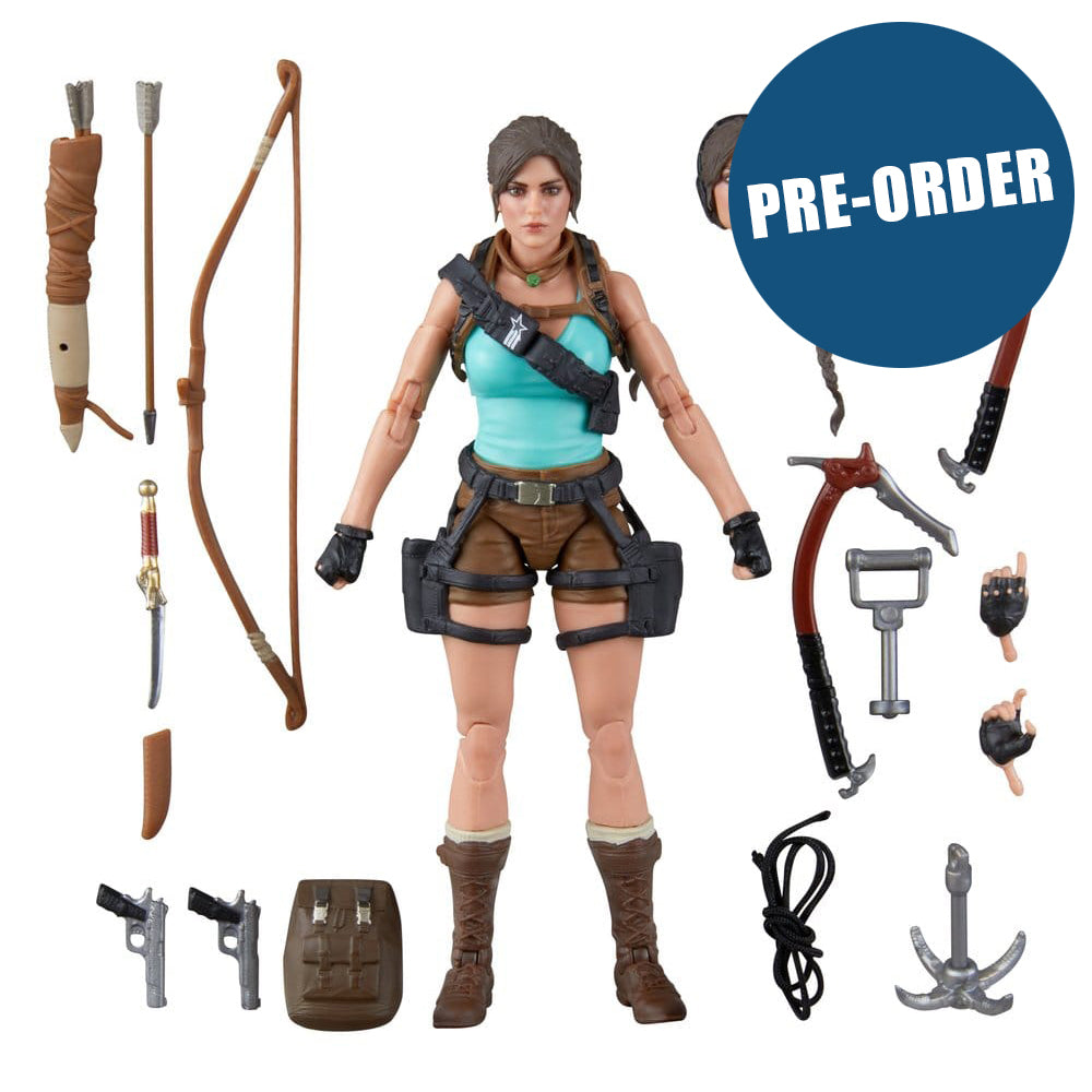 G.I. Joe Classified Series Retro Cardback Collaborative Actionfigur Lara "Tomb Raider" Croft 15 cm PRE-ORDER