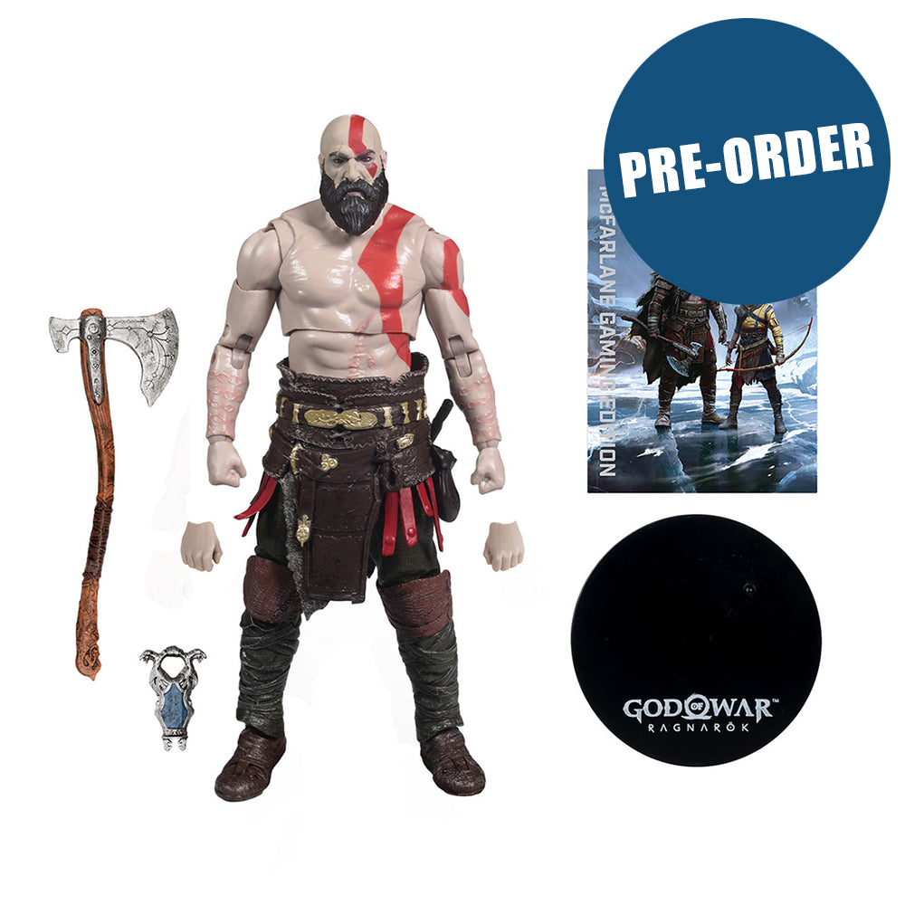 McFarlane Toys Gaming Edition God of War Ragnarok Actionfigur Kratos 18 cm PRE-ORDER