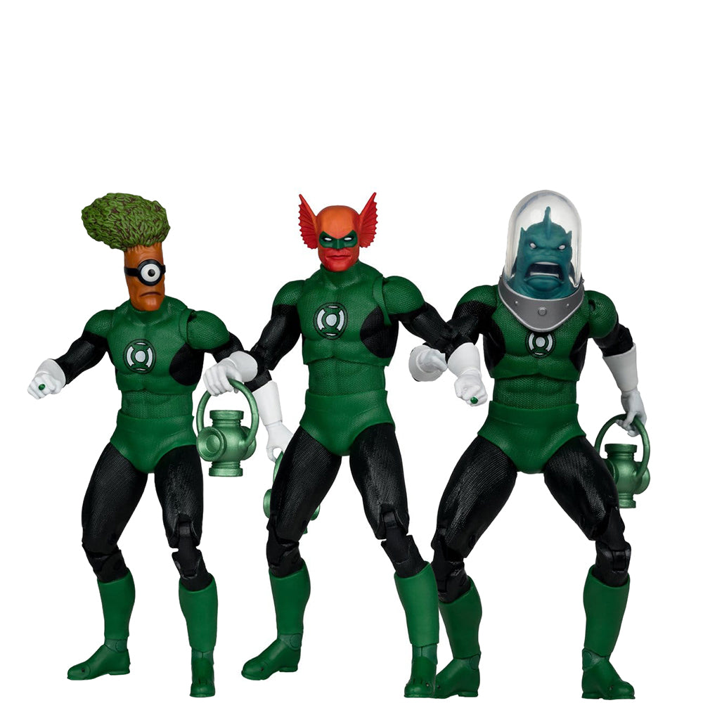 Green Lantern DC Multiverse Actionfiguren Naut Ke Loi, Medphyll, Ghr'll 19 cm PRE-ORDER