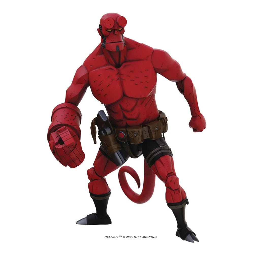Hellboy Actionfiguren Hellboy 19 cm + Lobster Johnson 17 cm + Gruagach 11 cm PRE-ORDER