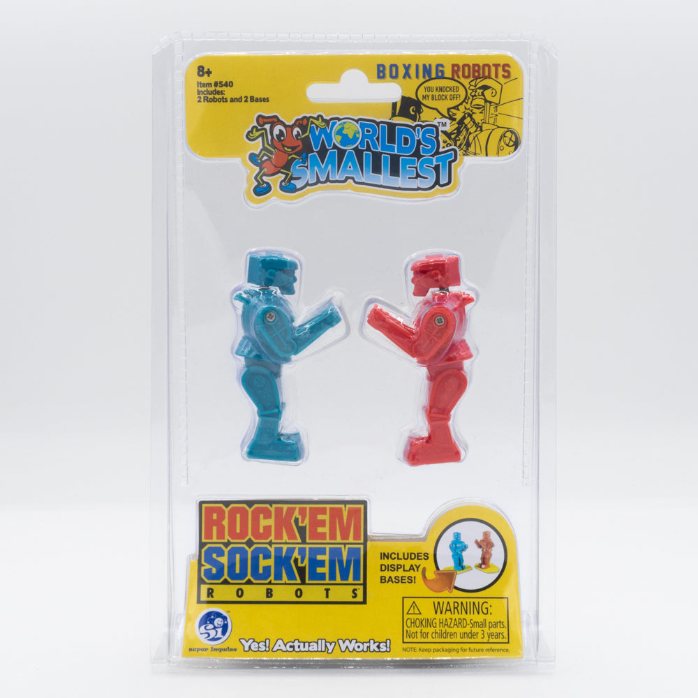 World's Smallest ROCK'EM SOCK'EM Robots
