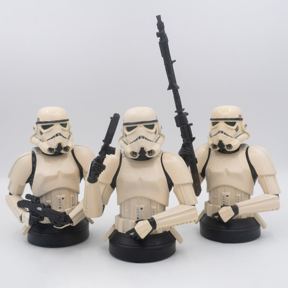 Gentle Giant Star Wars Büste Stormtrooper 3er Set Limited Edition