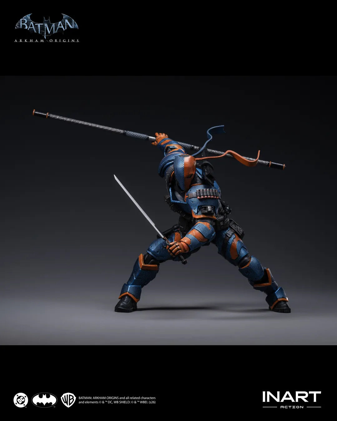 INART Batman: Arkham Origins Deathstroke 1/12 Actionfigur PRE-ORDER