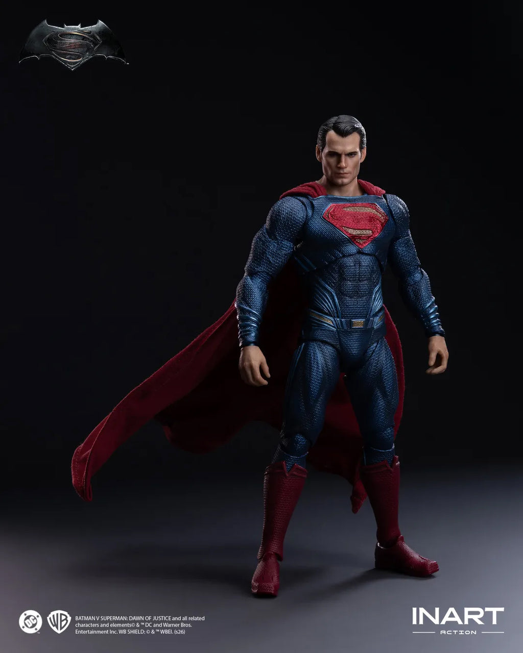 INART Batman v Superman: Dawn of Justice Superman 1/12 Actionfigur PRE-ORDER