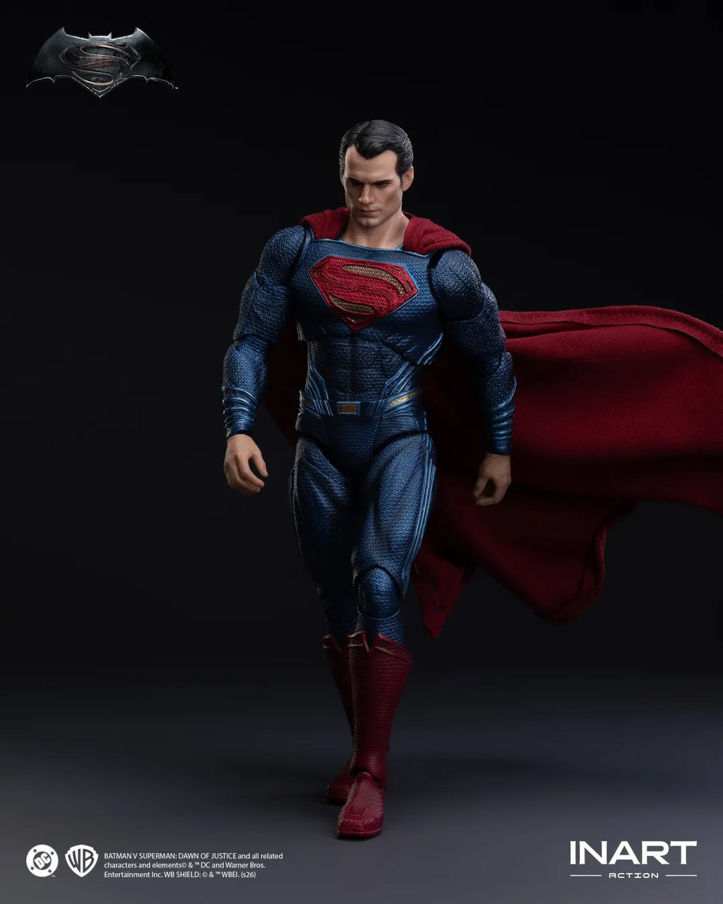 INART Batman v Superman: Dawn of Justice Superman 1/12 Actionfigur PRE-ORDER