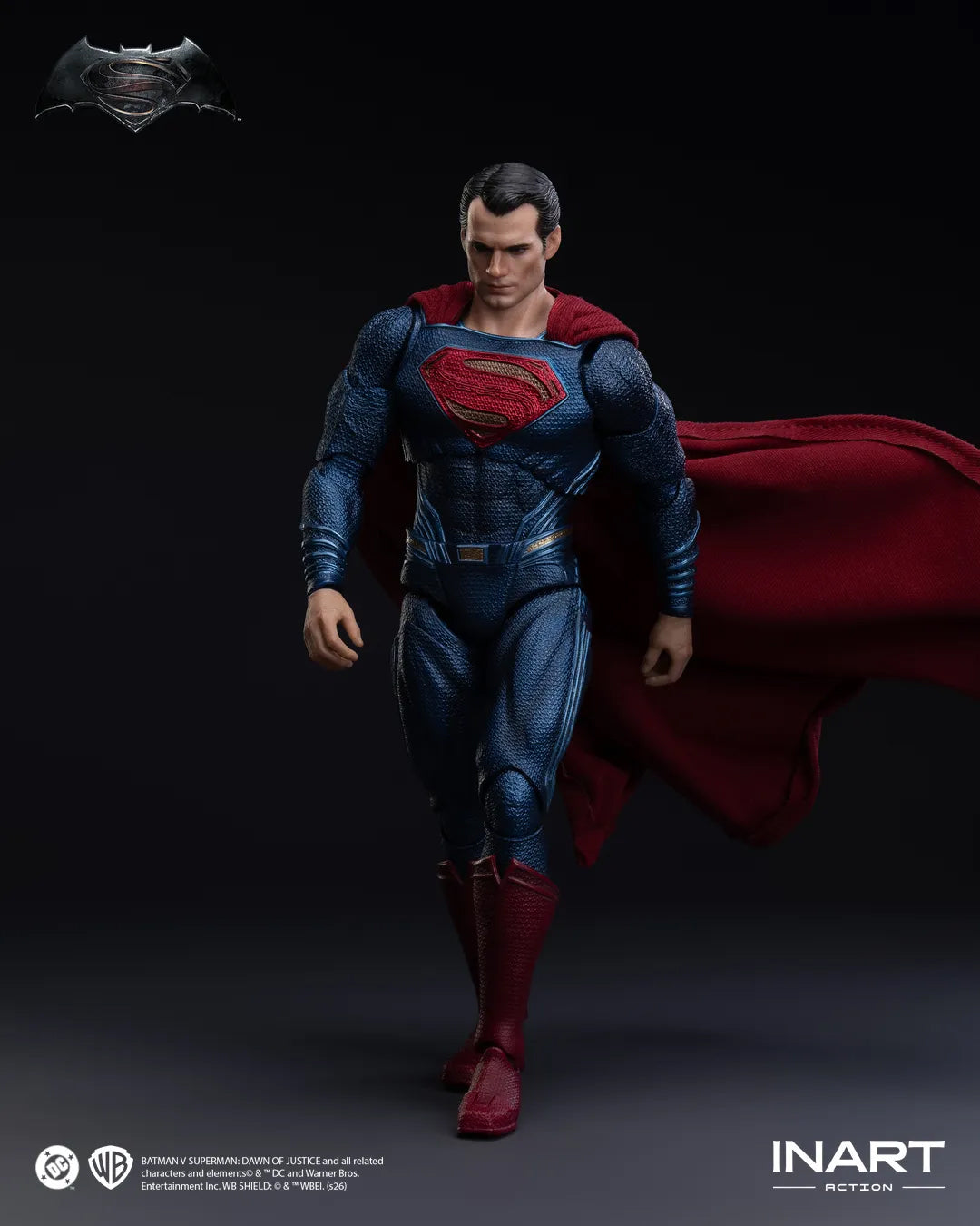 INART Batman v Superman: Dawn of Justice Superman 1/12 Actionfigur PRE-ORDER