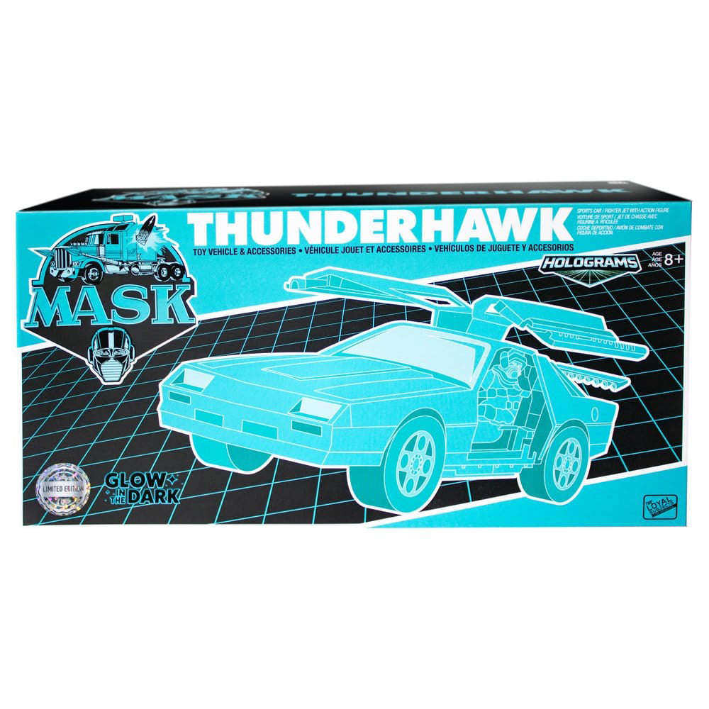 M.A.S.K. Fahrzeug Thunderhawk Hologram Variant (Glow in the Dark) PRE-ORDER