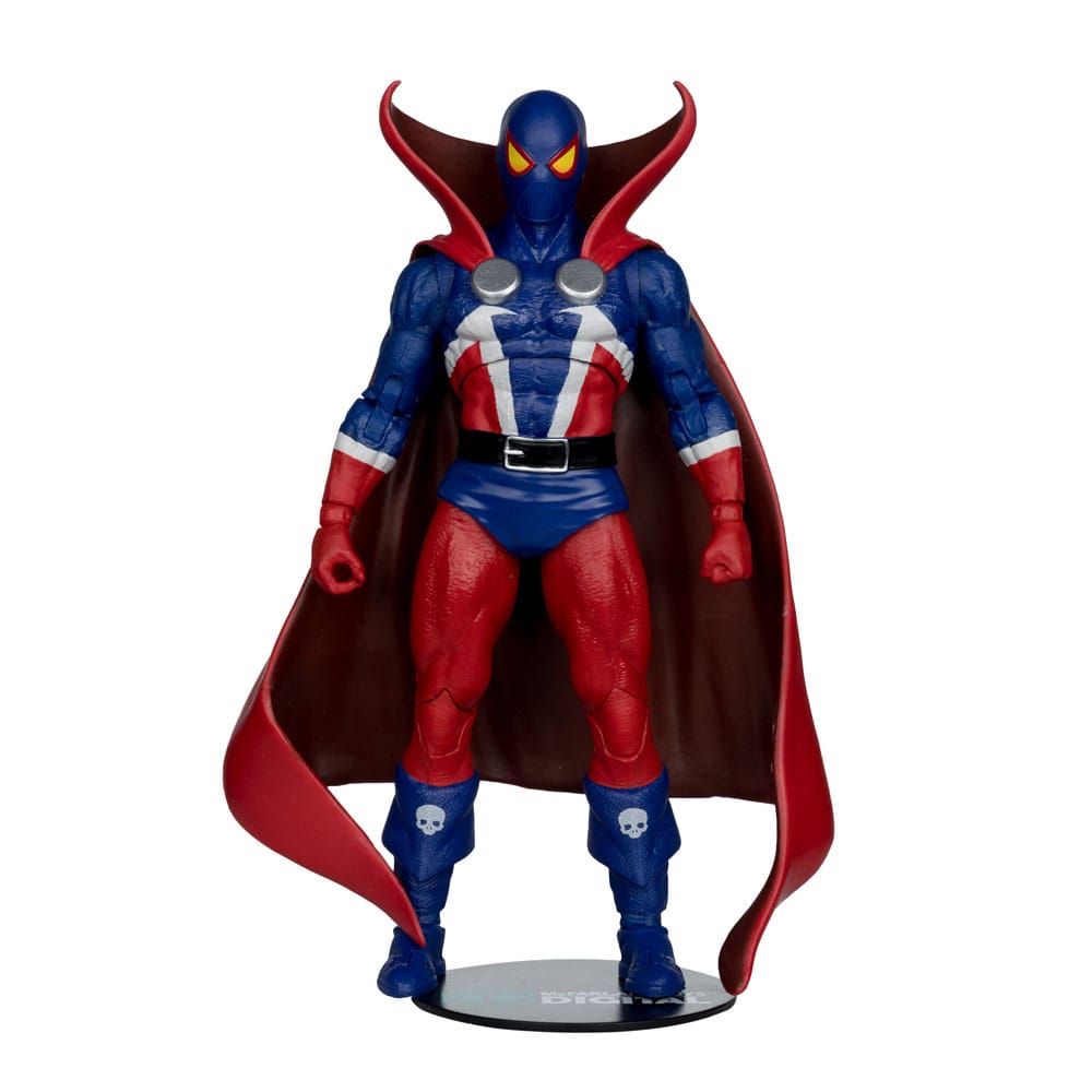 Spawn Page Punchers Actionfigur Spawn 1977 Red and Blue (Chase) Red Platinum Edition 18 cm