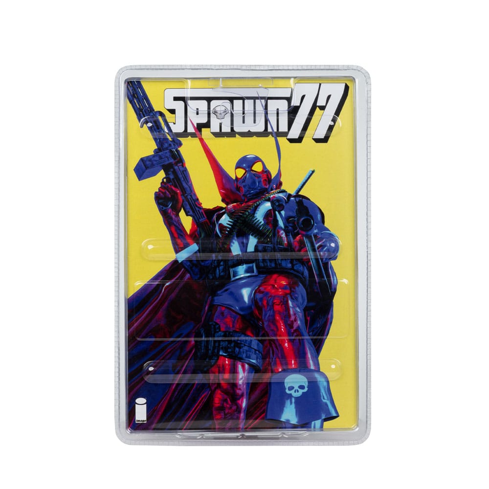 Spawn Page Punchers Actionfigur Spawn 1977 Red and Blue (Chase) Red Platinum Edition 18 cm