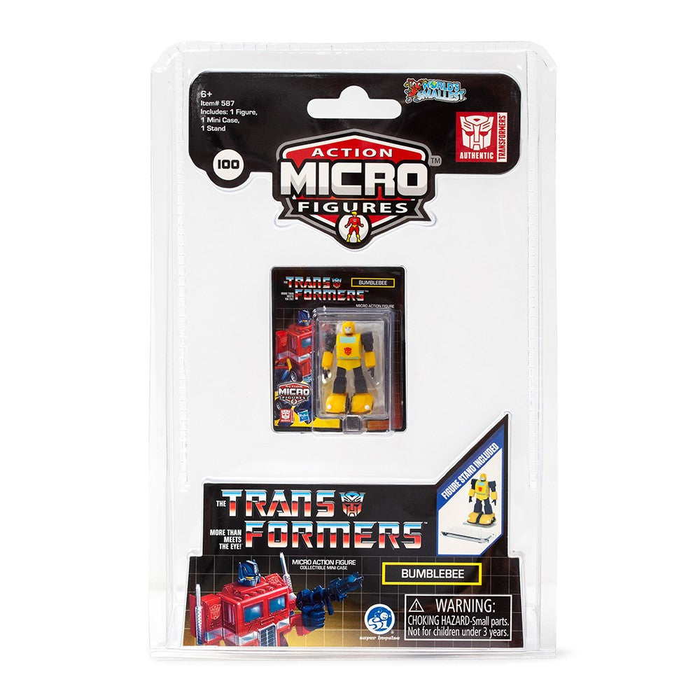 World's Smallest: Transformers Micro Actionfiguren 3er Set