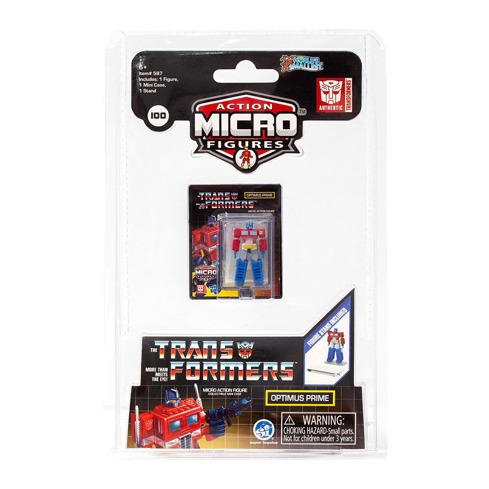 World's Smallest: Transformers Micro Actionfiguren 3er Set