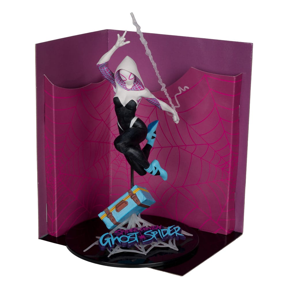 Marvel Collection PVC Statue 1/10 Ghost-Spider (The Amazing Spider-Man #1) 17 cm Verpackung beschädigt