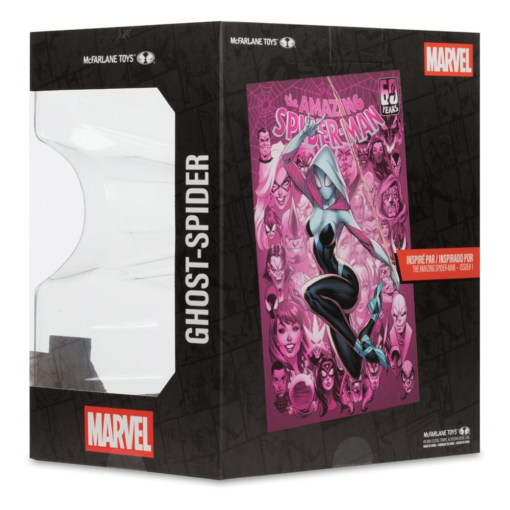 Marvel Collection PVC Statue 1/10 Ghost-Spider (The Amazing Spider-Man #1) 17 cm Verpackung beschädigt