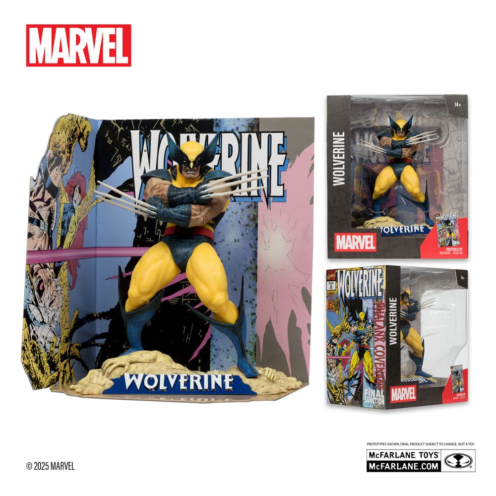 Marvel Collection PVC Statue 1/10 Wolverine (Wolverine #85) 17 cm Verpackung beschädigt
