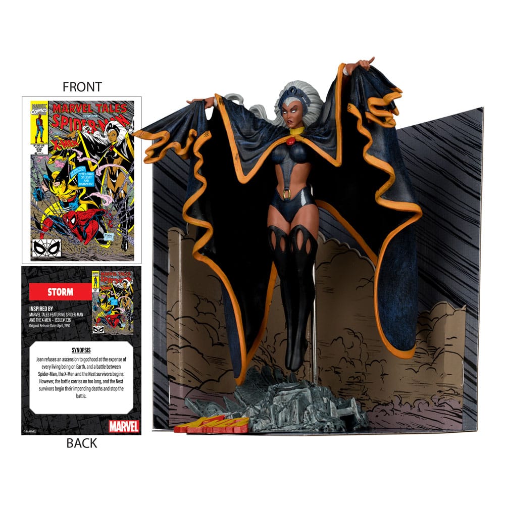 Marvel Collection PVC Statue 1/10 Storm (Marvel Tales featuring Spider-Man and The X-Men #236) 18 cm Verpackung beschädigt