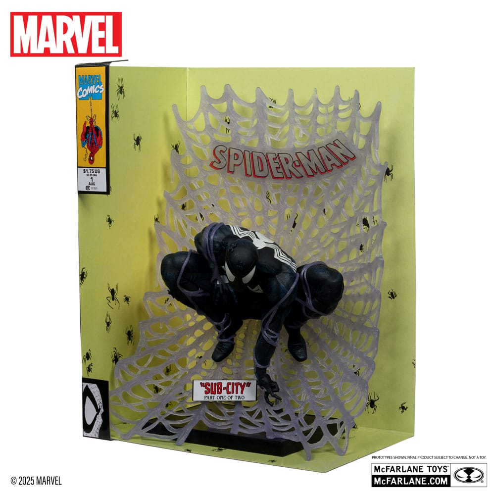 Marvel Collection PVC Statue 1/6 Spider-Man (Spider-Man #1)(Black Suit)(Chase)