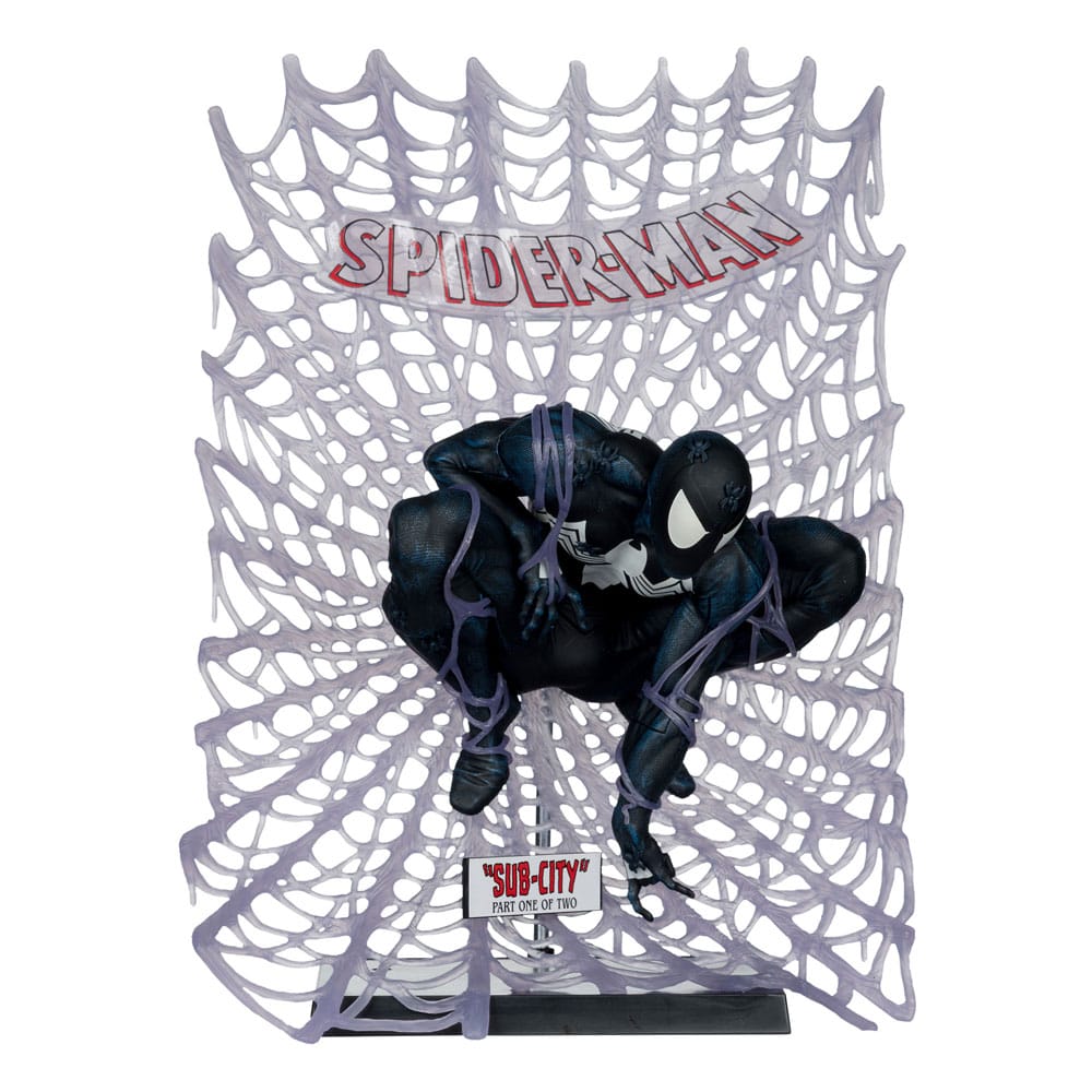 Marvel Collection PVC Statue 1/6 Spider-Man (Spider-Man #1)(Black Suit)(Chase)