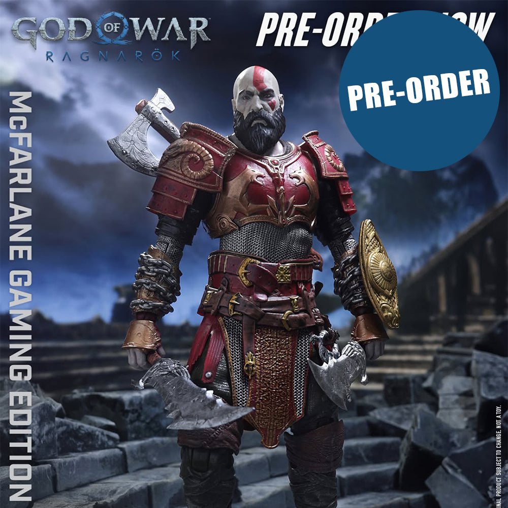 McFarlane Toys Elite Edition God of War Actionfigur Kratos with Ares Armor 18 cm PRE-ORDER