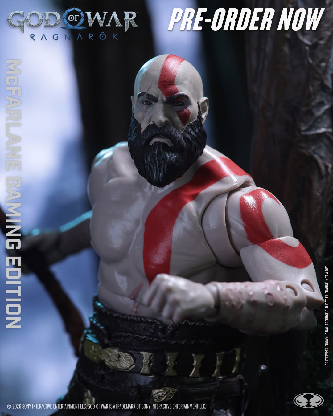 McFarlane Toys Gaming Edition God of War Actionfigur Kratos 18 cm PRE-ORDER