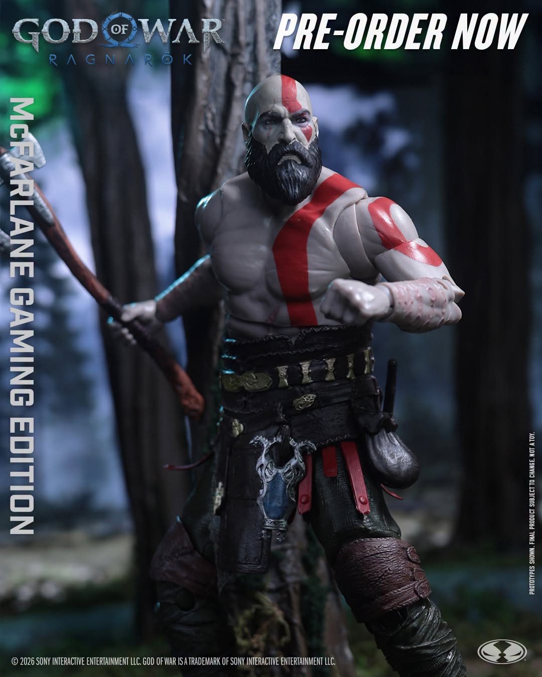 McFarlane Toys Gaming Edition God of War Actionfigur Kratos 18 cm PRE-ORDER