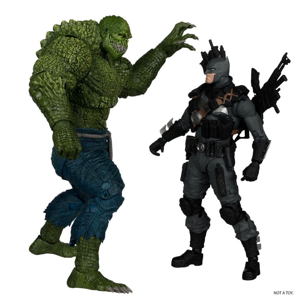 DC Multiverse McFarlane Collector Edition Actionfiguren 2er-Pack #03 Batman vs. Killer Croc 18 cm www.krakomat.com