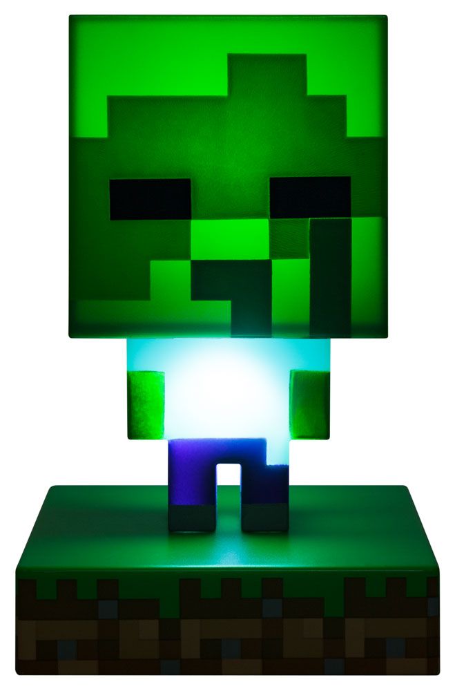 Minecraft 3D Icon Lampe Zombie
