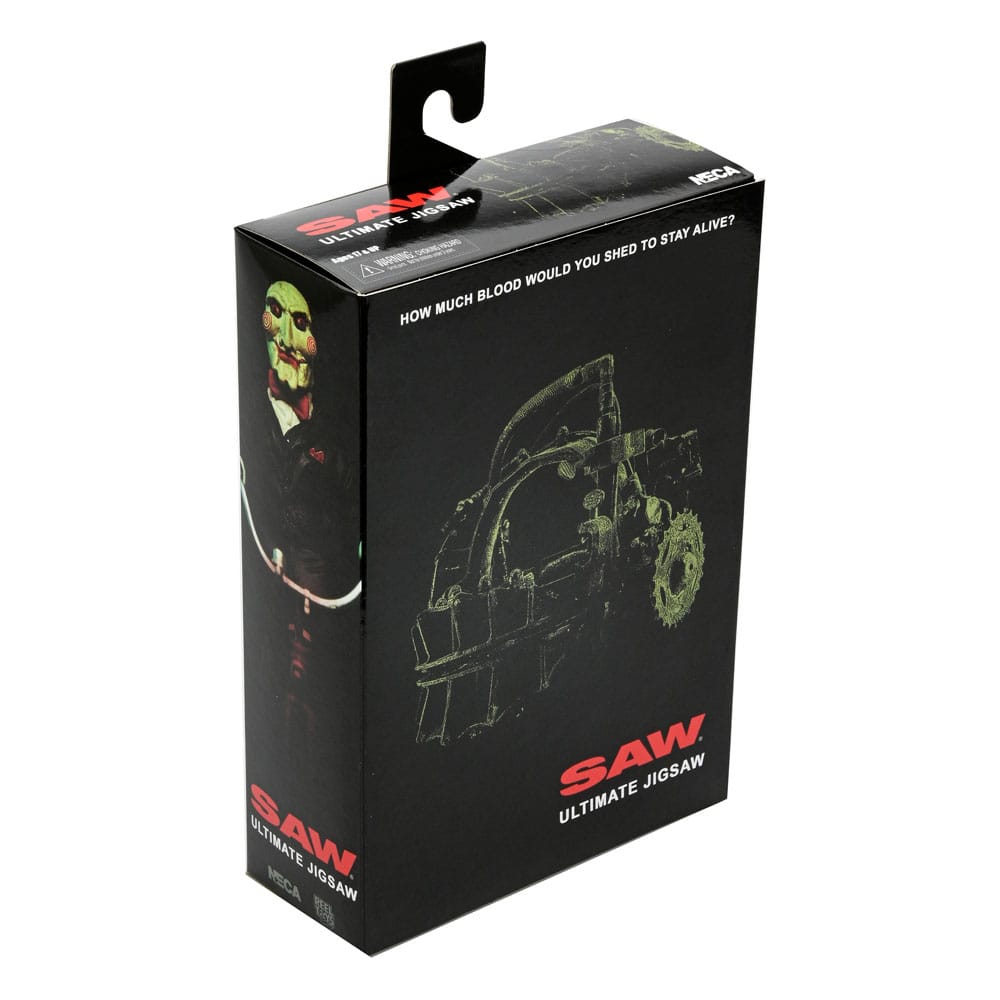 Saw Actionfigur Ultimate Jigsaw Killer Black Robe 18 cm