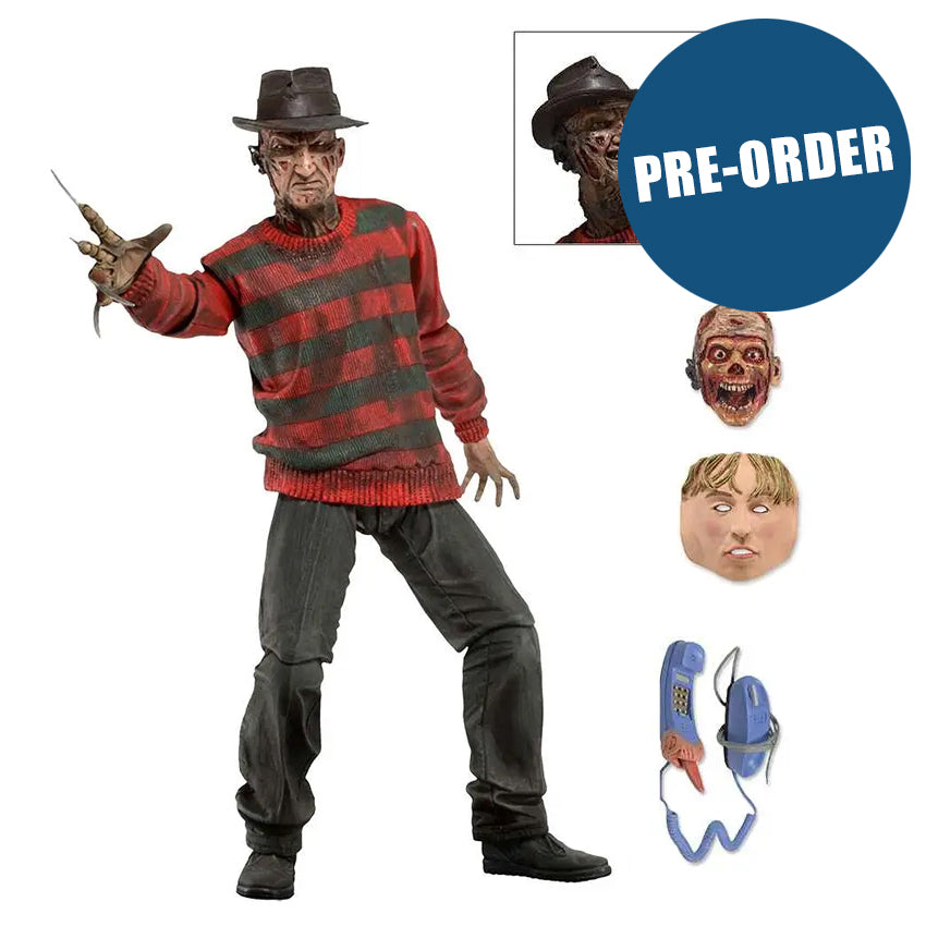 Nightmare On Elm Street 30th Anniversary Ultimate Freddy Krueger Actionfigur 18 cm PRE-ORDER