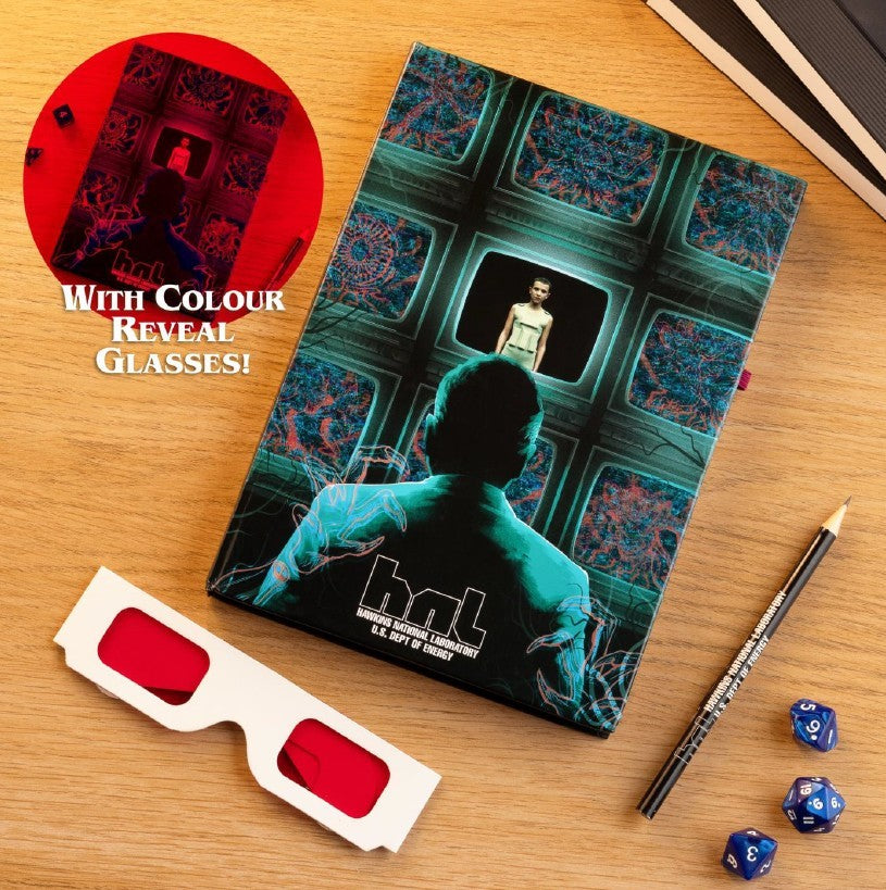 Stranger Things: Hawkins Lab Notizbuch und Bleistift Set