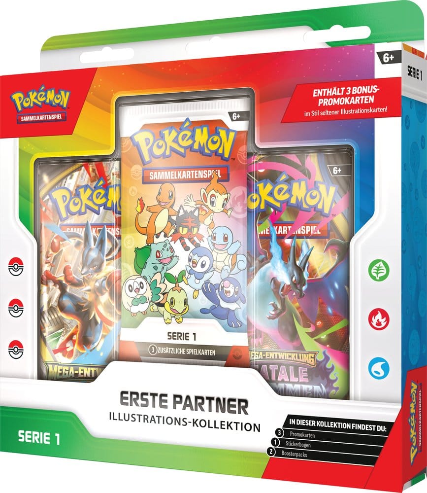 Pokémon Figuren Box Erste-Partner-Kollektion #1 *Deutsche Version*