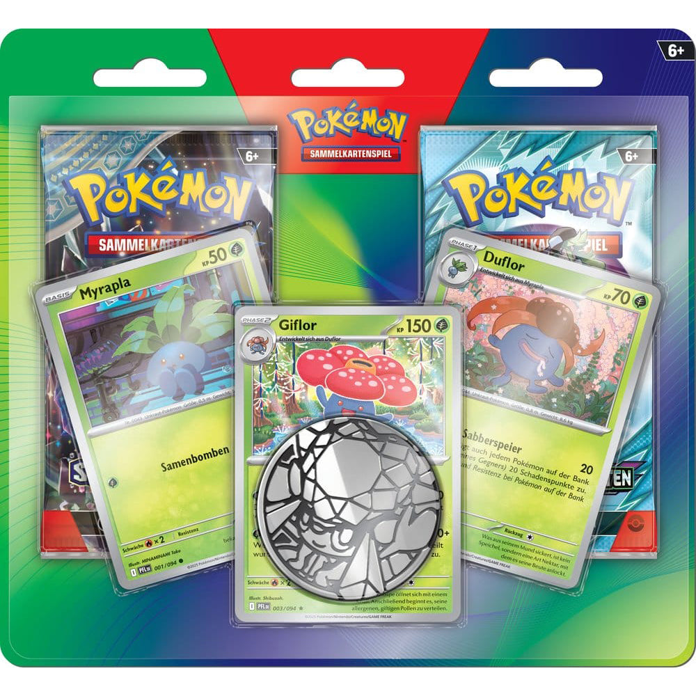 Pokemon TCG: Enhanced 2er-Pack Blister (Myrapla, Duflor & Giflor) 2026 *Deutsche Version* PRE-ORDER
