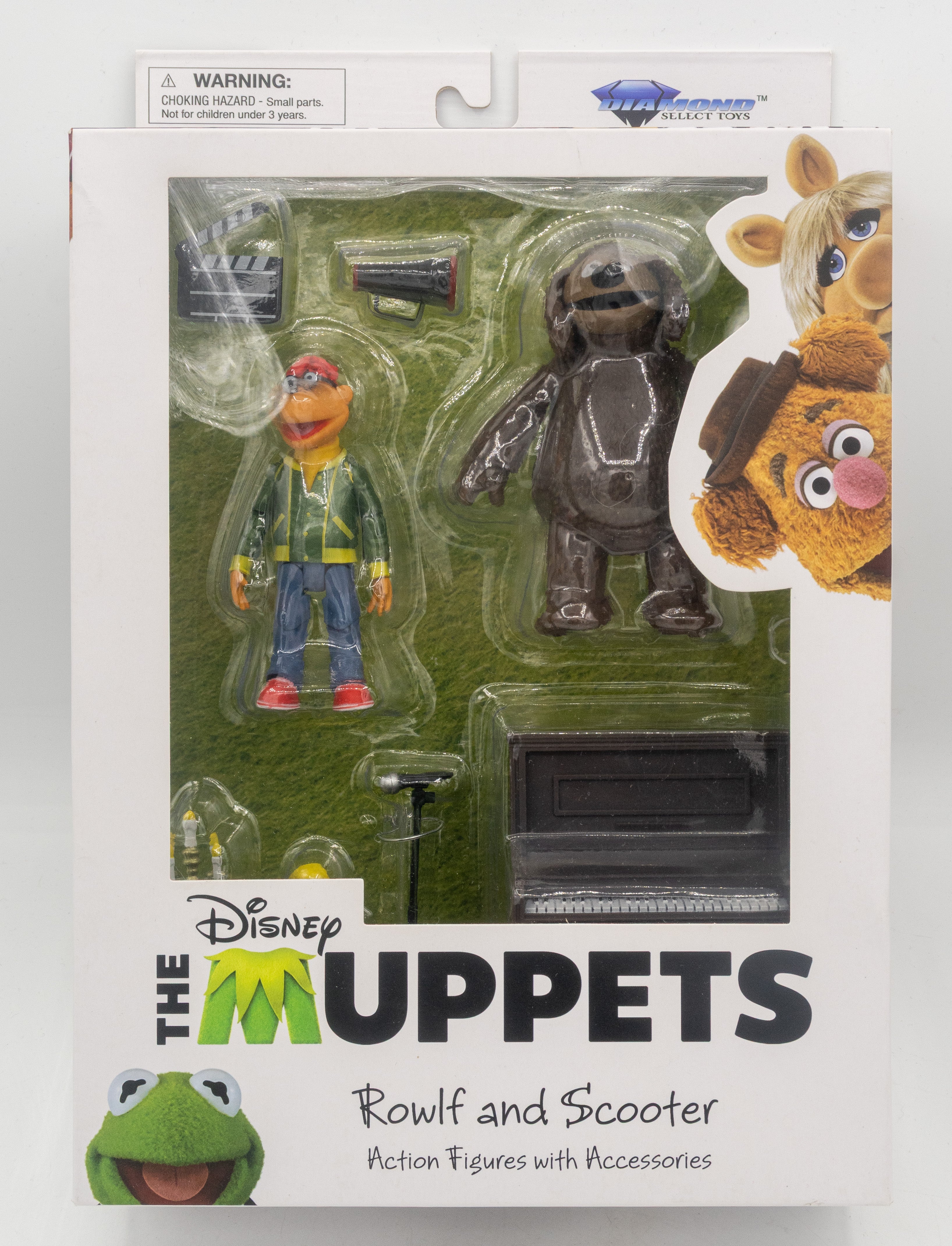 Scooter + Rowlf The Muppets Select Actionfiguren 13 cm Doppelpacks Best Of Serie 1 Verpackung beschädigt