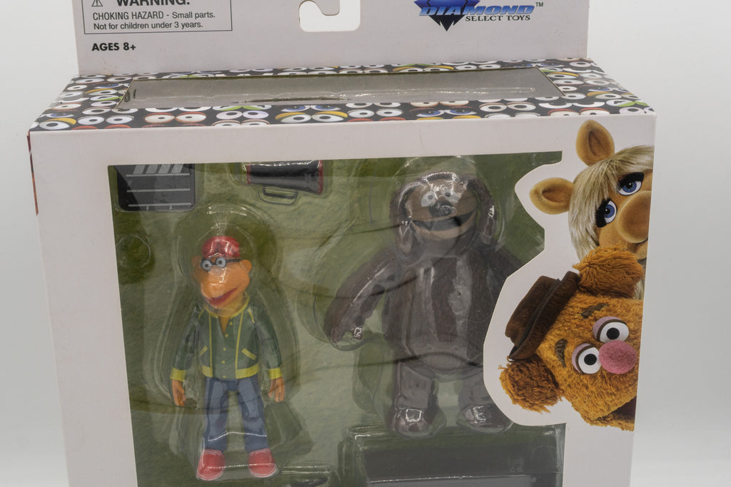 Scooter + Rowlf The Muppets Select Actionfiguren 13 cm Doppelpacks Best Of Serie 1 Verpackung beschädigt