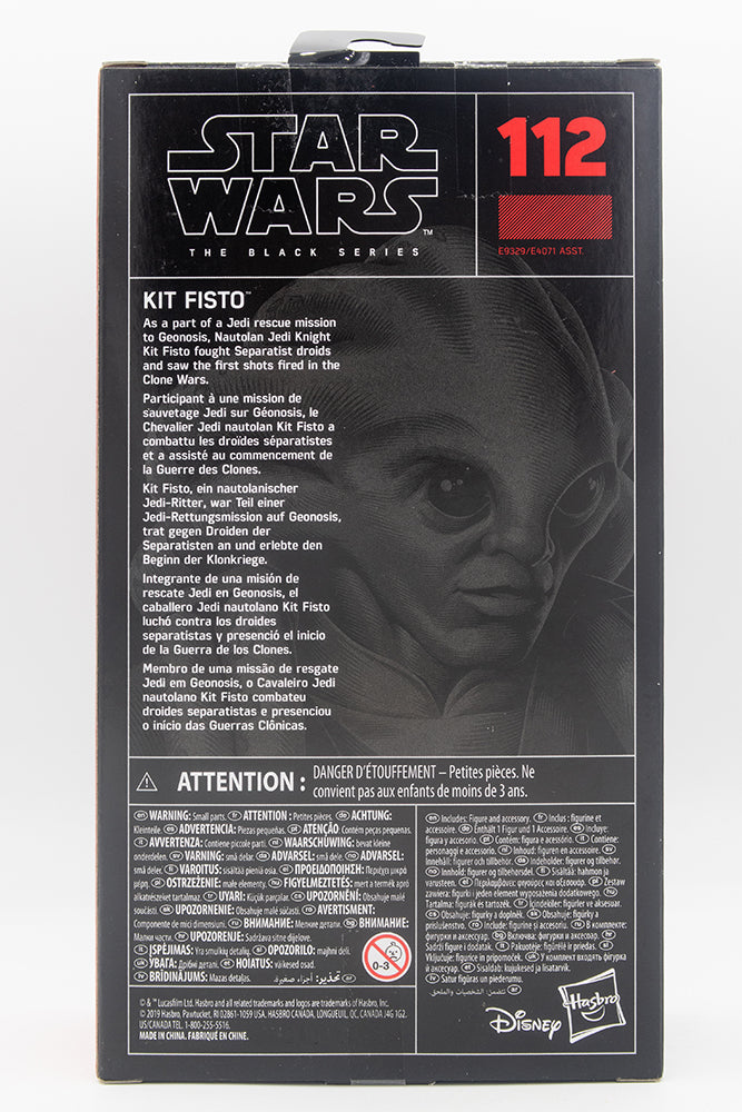 Star Wars Black Series Kit Fisto (#112) Actionfigur 15 cm
