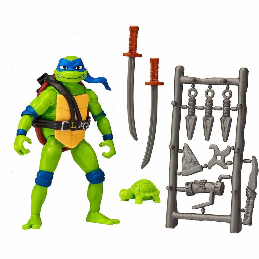 Teenage Mutant Ninja Turtles: Mutant Mayhem Leonardo Basic Figur 10 cm