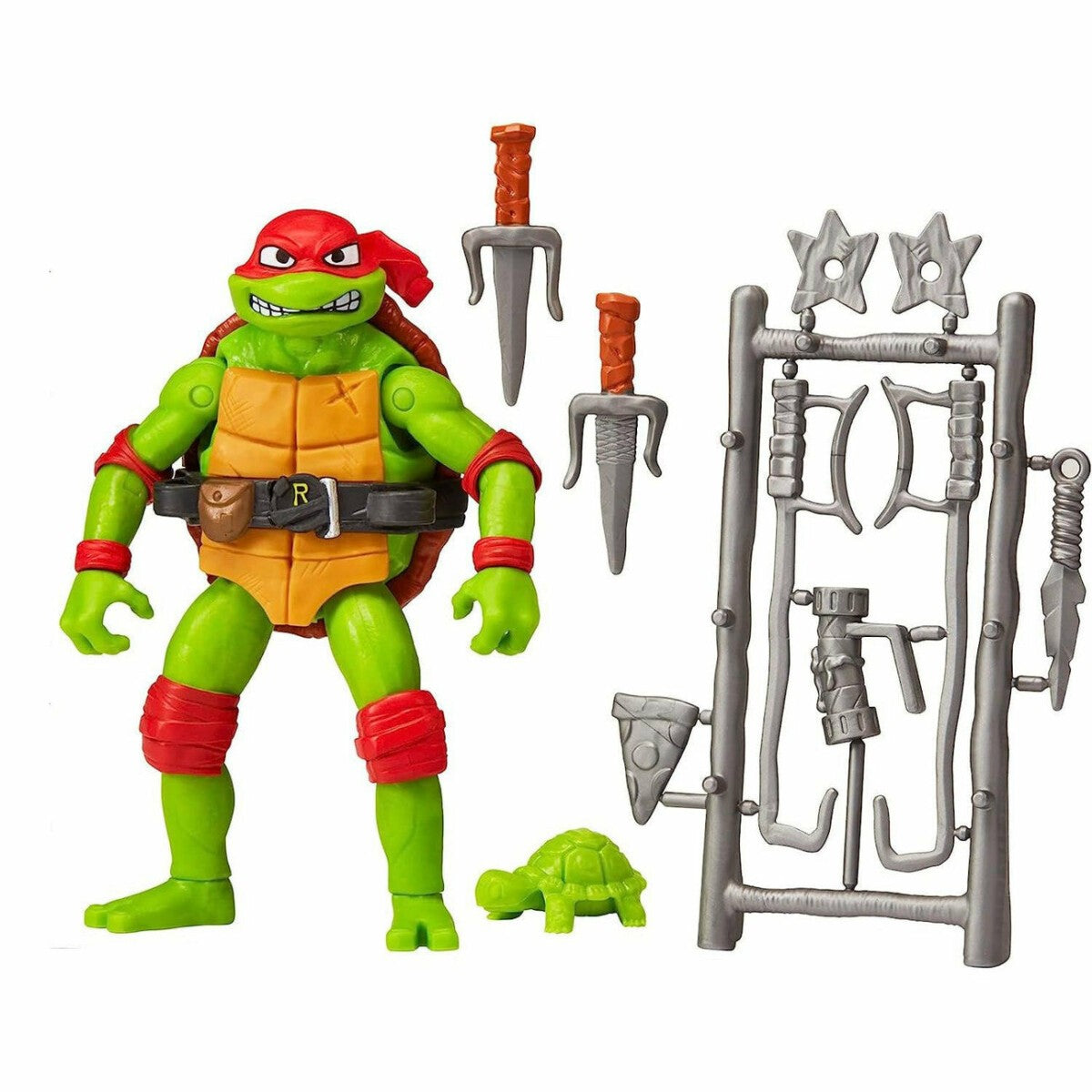 Teenage Mutant Ninja Turtles: Mutant Mayhem Raphael Basic Figur 10 cm