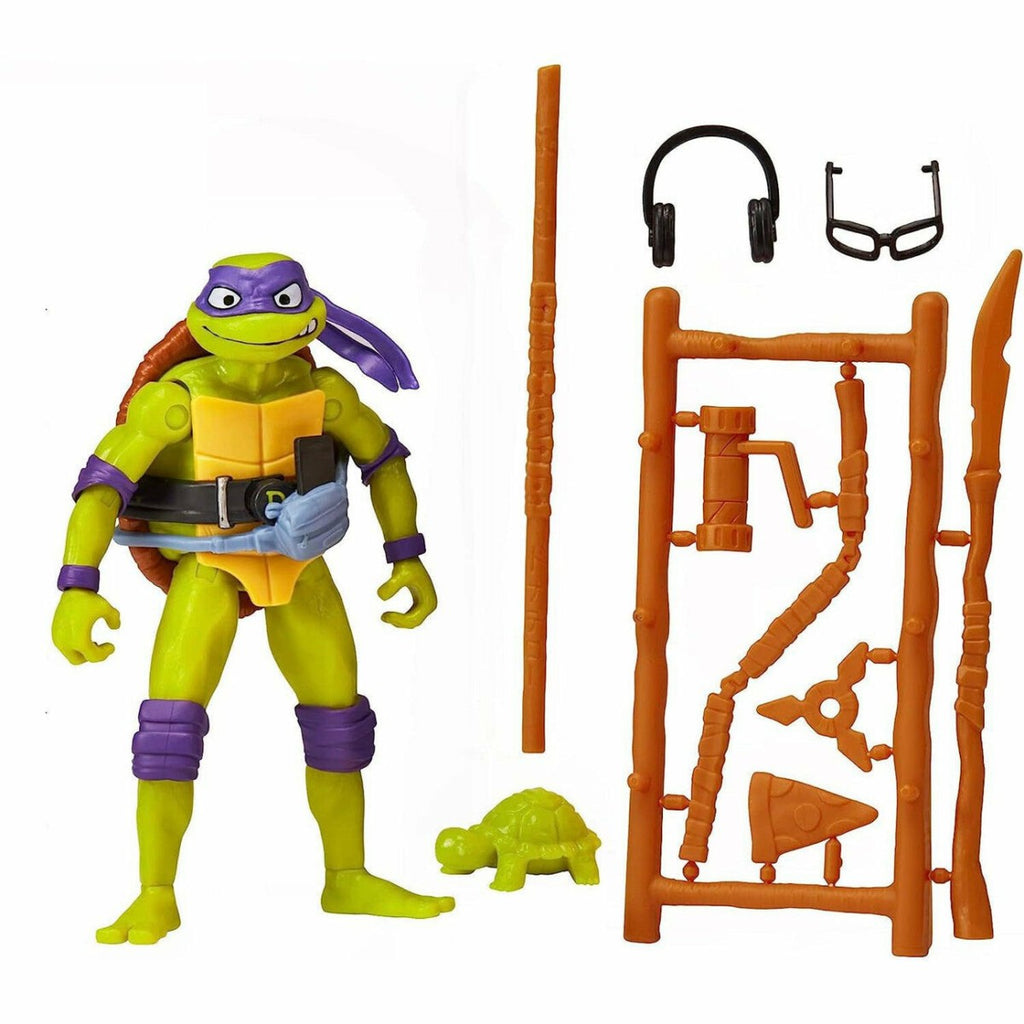 Teenage Mutant Ninja Turtles: Mutant Mayhem Donatello Basic Figur 10 cm
