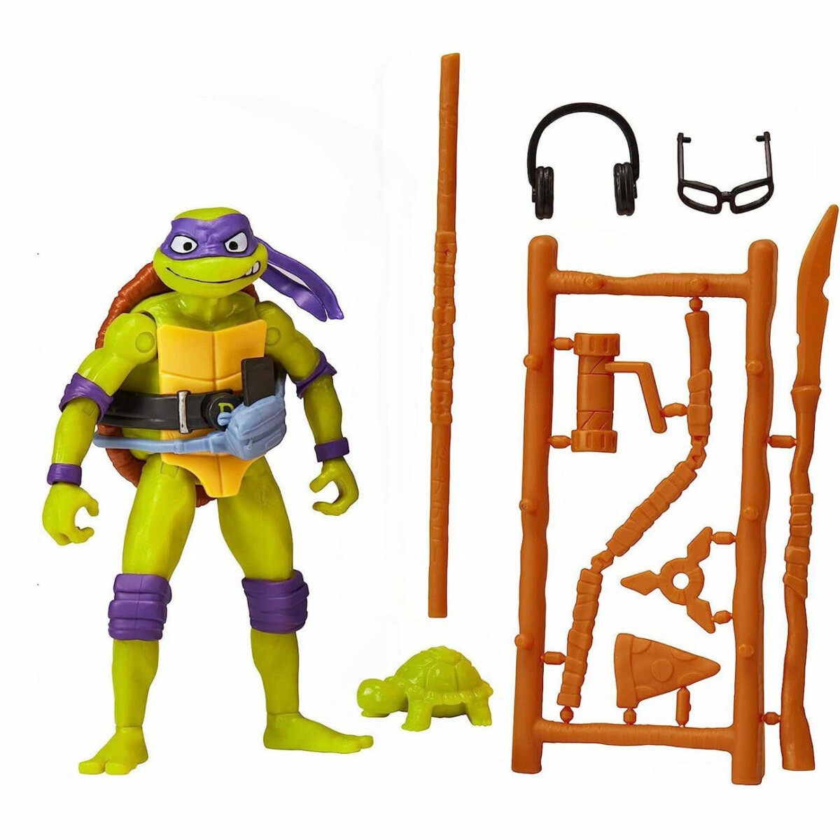 Teenage Mutant Ninja Turtles: Mutant Mayhem Donatello Basic Figur 10 cm