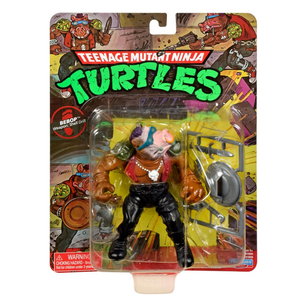 Teenage Mutant Ninja Turtles Classic Actionfiguren Splinter Shredder Rocksteady Bebop 10 cm VERPACKUNGEN BESCHÄDIGT