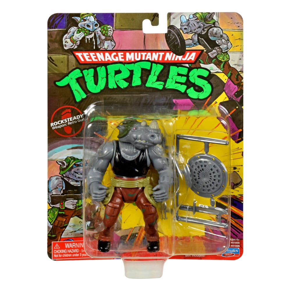 Teenage Mutant Ninja Turtles Classic Actionfiguren Splinter Shredder Rocksteady Bebop 10 cm VERPACKUNGEN BESCHÄDIGT