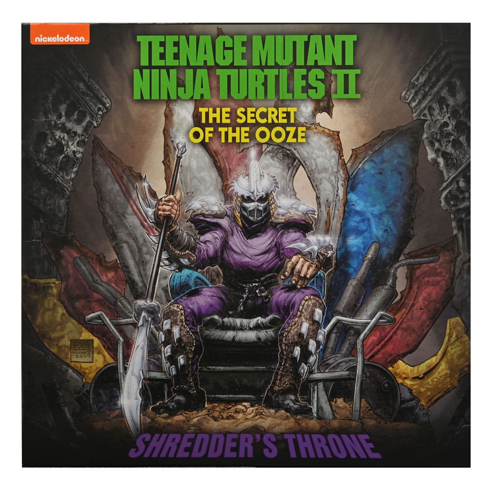 Teenage Mutant Ninja Turtles 2: Secret of the Ooze Diorama Shredder's Throne 27 cm PRE-ORDER