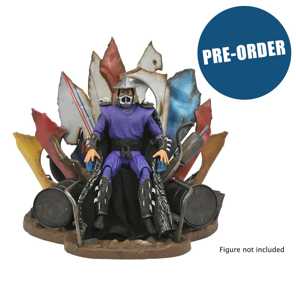 Teenage Mutant Ninja Turtles 2: Secret of the Ooze Diorama Shredder's Throne 27 cm PRE-ORDER