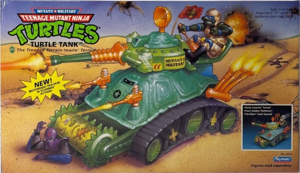 Teenage Mutant Ninja Turtles Fahrzeug Turtle Tank 25 cm PRE-ORDER