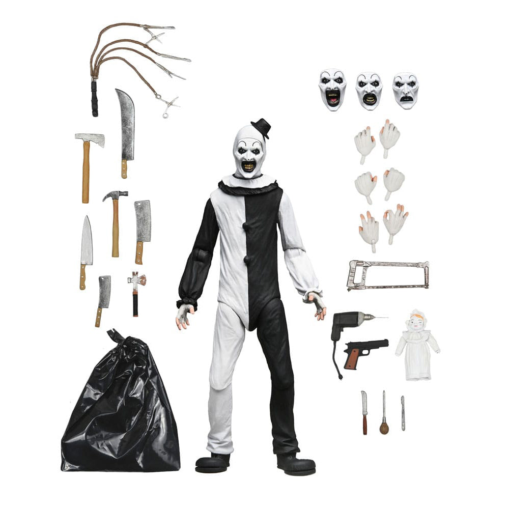 Terrifier Art The Clown Ultimate Actionfigur 17 cm PRE-ORDER
