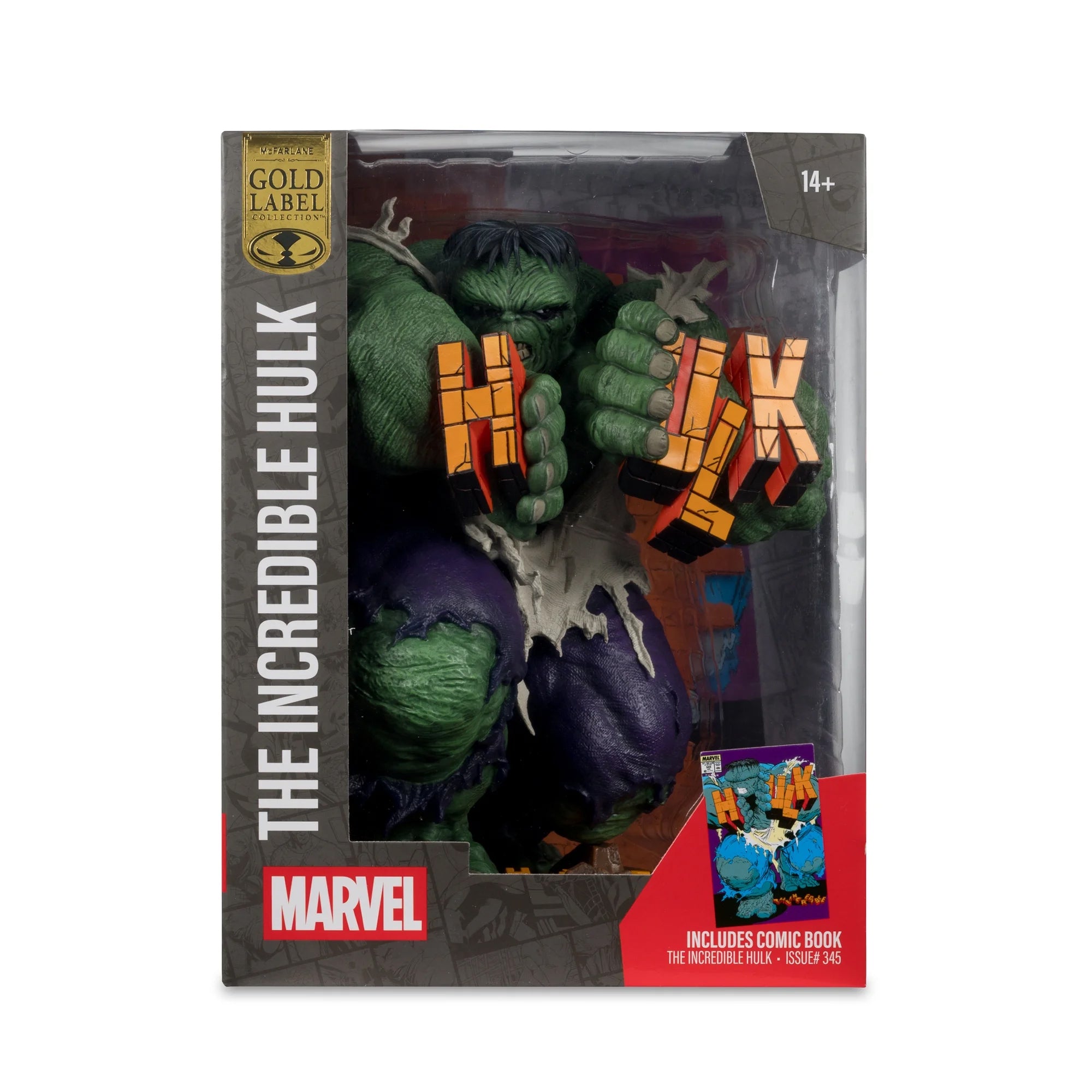 The Incredible Hulk (The Incredible Hulk #345) Gold Label 24 cm PRE-ORDER