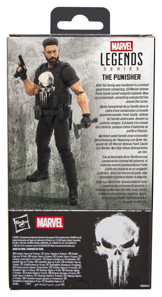 The Punisher Marvel Legends Actionfigur The Punisher 15 cm PRE-ORDER