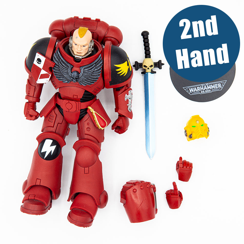 Warhammer 40,000 Actionfigur Assault Intercessor Sergeant (Blood Angel) 18 cm