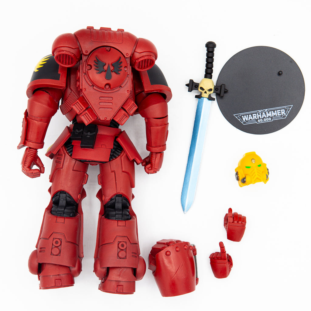 Warhammer 40,000 Actionfigur Assault Intercessor Sergeant (Blood Angel) 18 cm