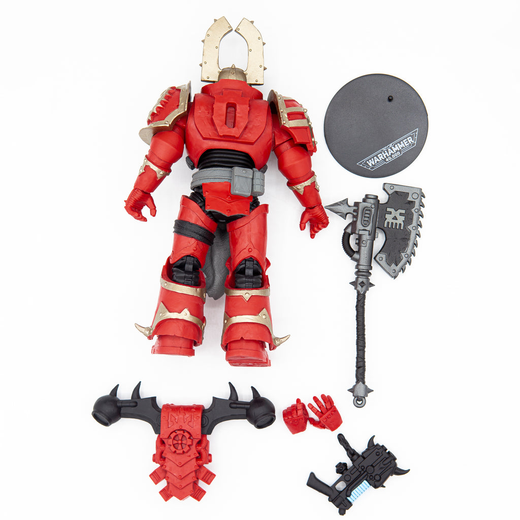 Warhammer 40k Actionfigur Chaos Space Marines (World Eater) 18 cm