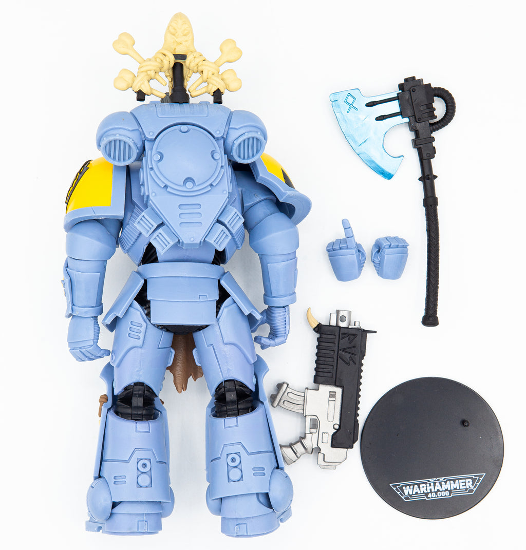 Warhammer 40k Actionfigur Space Wolves Wolf Guard 18 cm